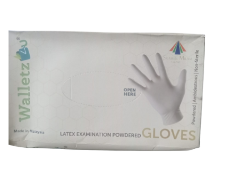 walletz meduim latex gloves